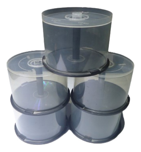 Bulk Porta Dvd-cd-blu-ray Para 50 Discos X 5 Unidades
