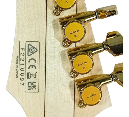 Guitarra Ibanez Pia3761 Slw Steve Vai Signature C/ Hard Case Cor SLW : Stallion White Material do diapasão -atobá Orientação da mão Destro
