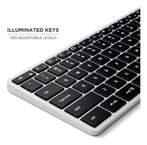 Teclado Bluetooth Retroiluminado Satechi Slim X3 Con