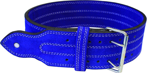 Cinturon Peso Pesa (piel 4.0 In) Color Azul