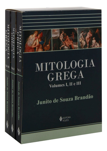 Mitologia Grega - Caixa 3 Volumes, de Brandão, Junito de Souza. Série Mitologia grega Editora Vozes Ltda., capa mole em português, 2009