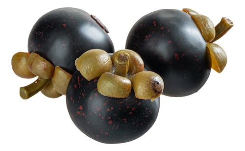 3 Uds Frutas Artificiales Simulación De Frutas Modelo