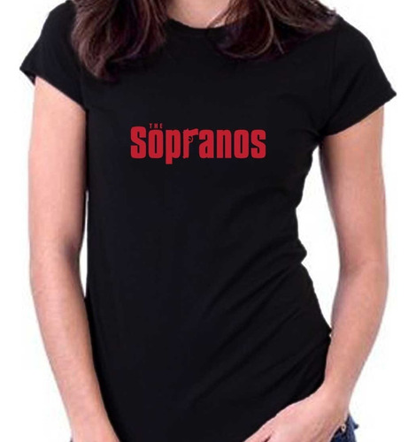 Remera Mujer The Sopranos 100% Algodón Calidad Premium