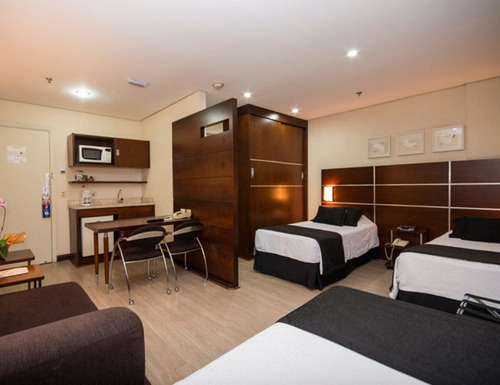 Imagem 6 de 15 de Flat Na Chacara Santo Antonio Para Investimento No Pool De Locação - Sf845