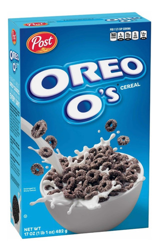 Cereal Oreo O's Sabor Chocolate Y Vainilla 482g