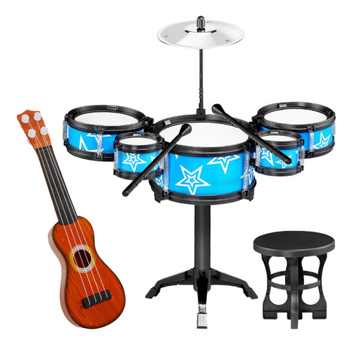 Simulación De Juguetes De Tambor Para Niños, Conjunto De
