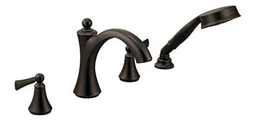 Moen T654 Wynford Bimando Romano Llave De La Tina Con Palanc