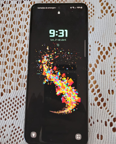 Samsung Galaxy Z Flip5 5g Dual Sim 512 Gb Verde Claro 8 Gb Ram (Usado)