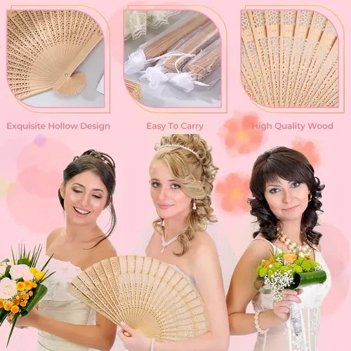 Z 20 Recuerdos De Boda Baratos Con Abanicos De Madera