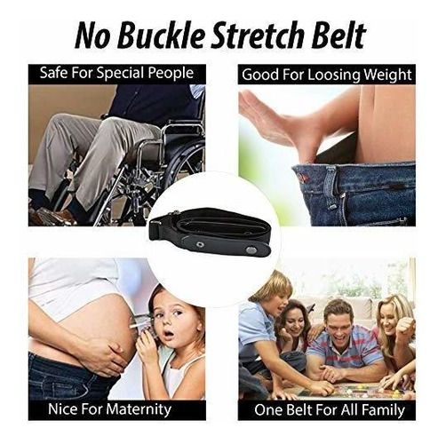Correas Adjustable Home-x Women's No-buckle Stretch Belt 