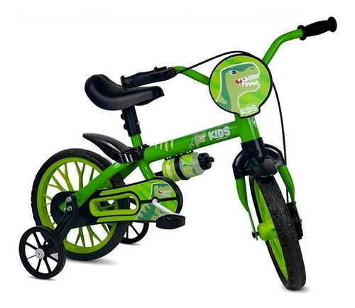 Bicicleta Aro 12 Absolute Passeio Infantil Bike Kids Dino