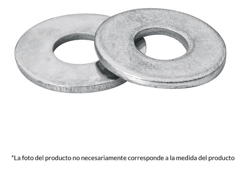 Imagen 1 de 4 de Arandela Plana 1/4' Fiero 44543