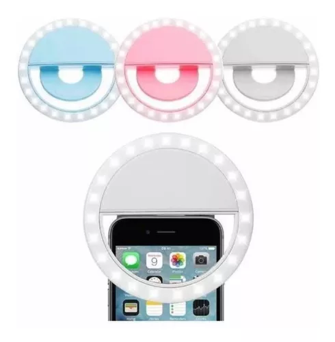 Selfie Ring Light Aro De Luz Led Recargable Usb Para Selfie (BLANCO/ROSA) »  Gomatodo Bridgestone Distribuidor Oficial