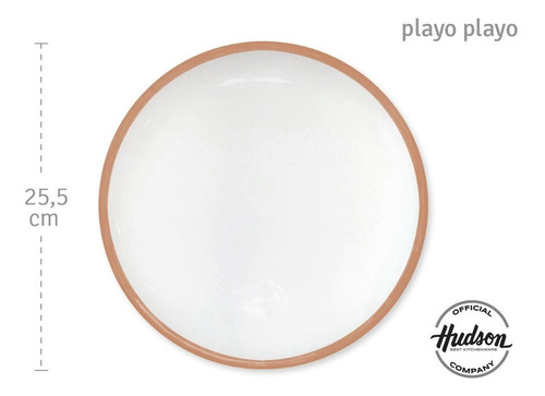 Juego De Vajilla Cerámica Hudson Pottery 16 Piezas Terra