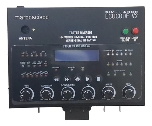 Simulador De Central Gasolina Flex/ Diesel Leve / Ecucode V2