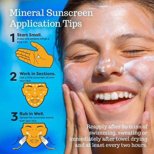 Protector Solar Mineral Para Niños Spf 45 Todos Los Días | P