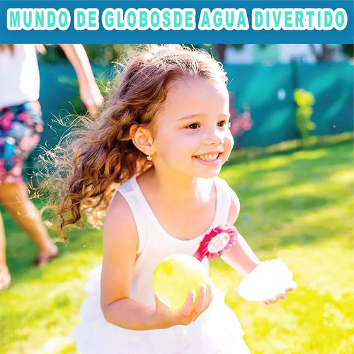 . Fiesta En La Piscina Con Globos De Agua De 777 Colores