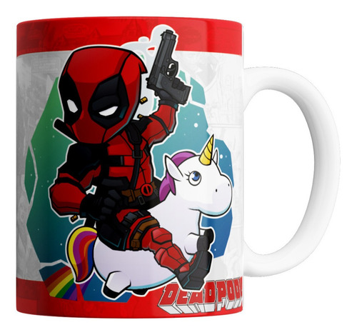 Taza De Ceramica - Avengers Caricaturas (varios Modelos)