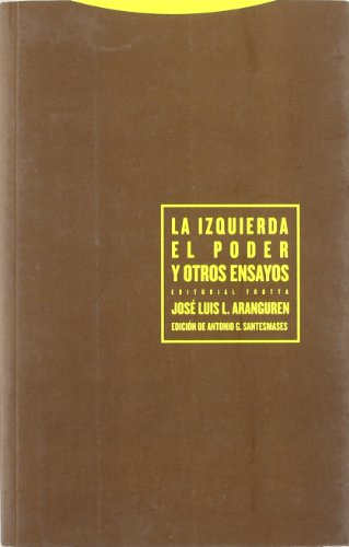 La Izquierda - El Poder Y Otros Ensayos, Aranguren, Trotta