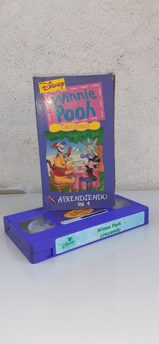 Vhs  Winnie Pooh Creciendo Walt Disney  Hablada En Español 