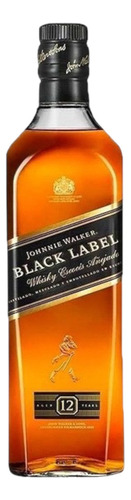 Whisky Johnny Walker Importado Johnnie Black Label 750 Ml