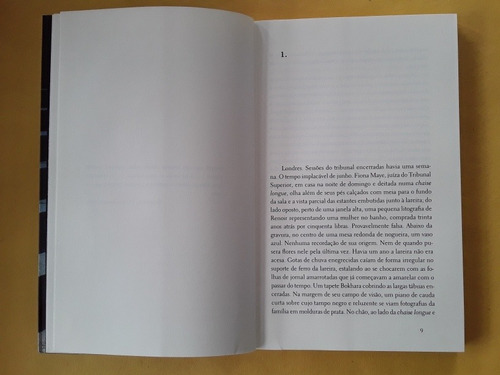 Livro A Balada De Adam Henry Ian Mcewan