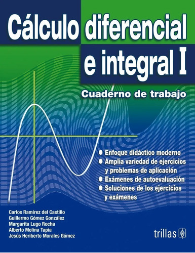 Calculo Diferencial E Integral 1 Cuaderno De Trabajo Trillas