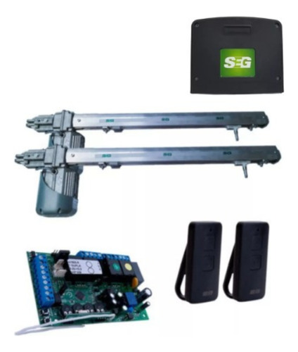 Kit Pivus Eco 0.75 127v Central Ramp Plus 433mhz Seg 433 N/a