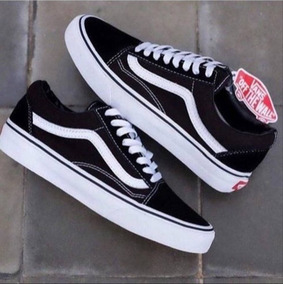 Teni 2019 Vans Old Skool 36 - Tênis para Feminino Urbano Preto com o Melhores Preços no Mercado Livre Brasil