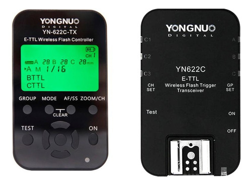 Radio Transceptor Yongnuo Yn622 Tx + Yn622 Ttl Nikon Canon 