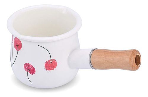 Yumcute Home Molde De Leche Esmaltada, Mini Calentador De Ma