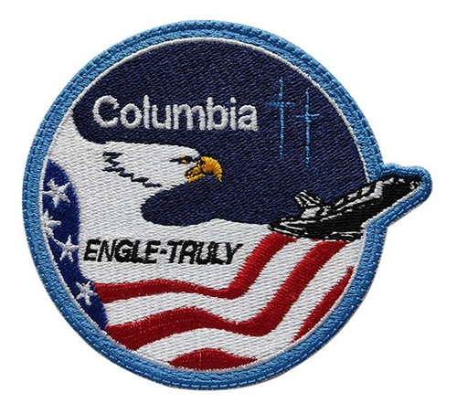 Parche Sts2 Transbordador Espacial Columbia Engle Truly Nasa