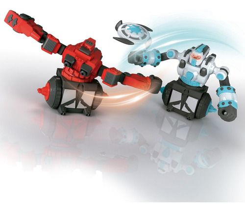 Robot de juguete Robotic Battle Ditoys 2168 rojo y blanco
