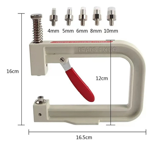 Fixitfast X0145 Juego De Remachadora Con Accesorios De Perlas