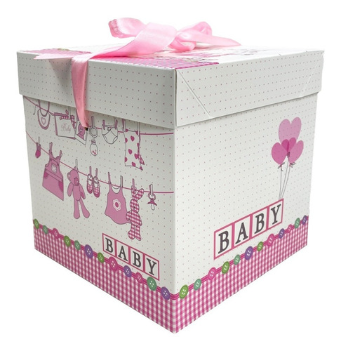 Caja De Regalo Sorpresa Desayuno Plegable 15cm Baby 5011