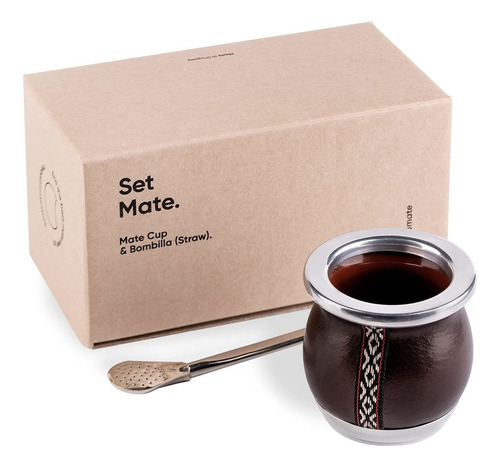 Juego De Té  De Taza Yerba Mate - Taza  De Cerámica Hec Jdt