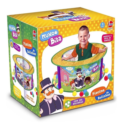 Piscina De Bolinhas Bita - Líder Brinquedos