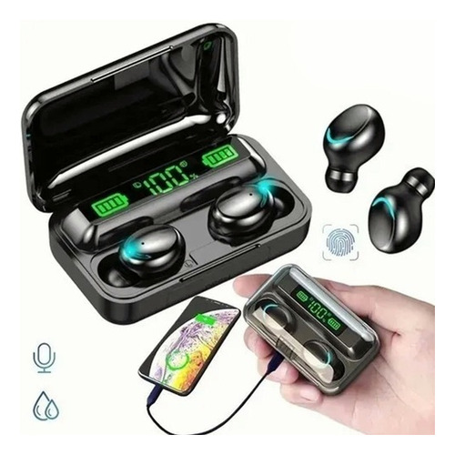 Auriculares Bluetooth Inalámbricos F9-5 Carga Powerbank