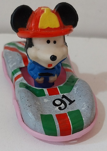 Autito Mickey Mouse Bombero. Ind. Argentina.