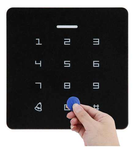 Puerta De Lector De Tarjetas Rfid Con Contraseña Y Control D