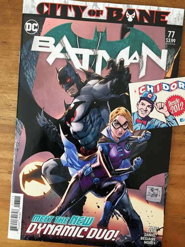 Comic - Batman #77 Tony Daniel Alfred Death Muerte Bane