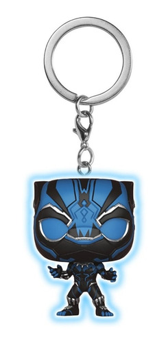 Imagen 2 de 4 de Llavero Key Chain Avengers I Black Panther