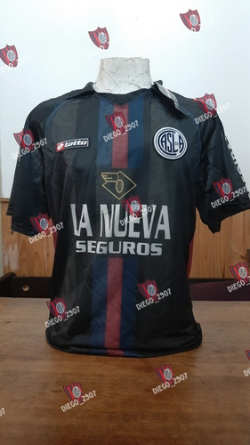 Camiseta San Lorenzo Lotto Negra 2012
