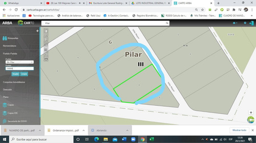 Imagen 8 de 8 de 2,2 Has. En Pilar A Mts De Ruta 6 Próximo A Ruta 8- Paraje