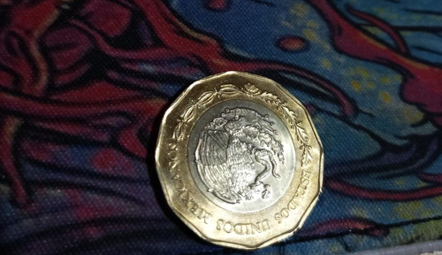 Moneda 20 Pesos Mexicano 500 Años   Puerto De Veracruz