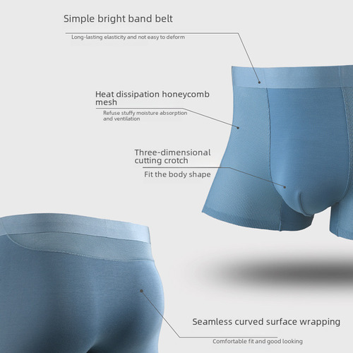 Calzoncillos Deportivos Modales Para Hombre, Ropa Interior S