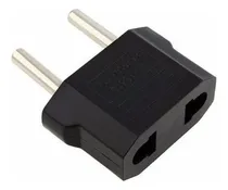 Comprar Pack X10 Adaptadores Ficha Americana Patas Chatas A Redondas