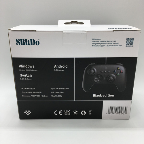 Controle 8bitdo Ultimate Com Fio Original Novo