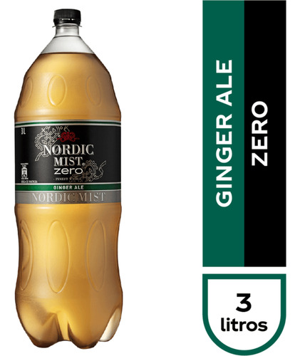 Bebida Nordic Mist Ginger Ale Zero 3000cc