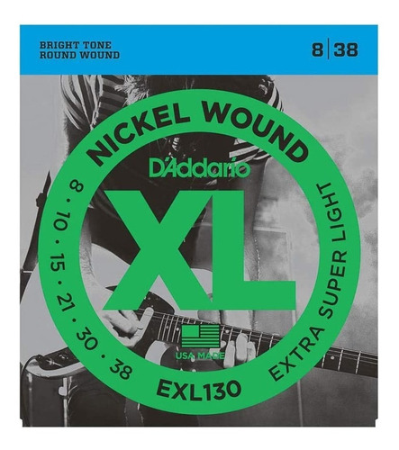 Encordado Daddario Exl130 Para Guitarra Eléctrica 08-038